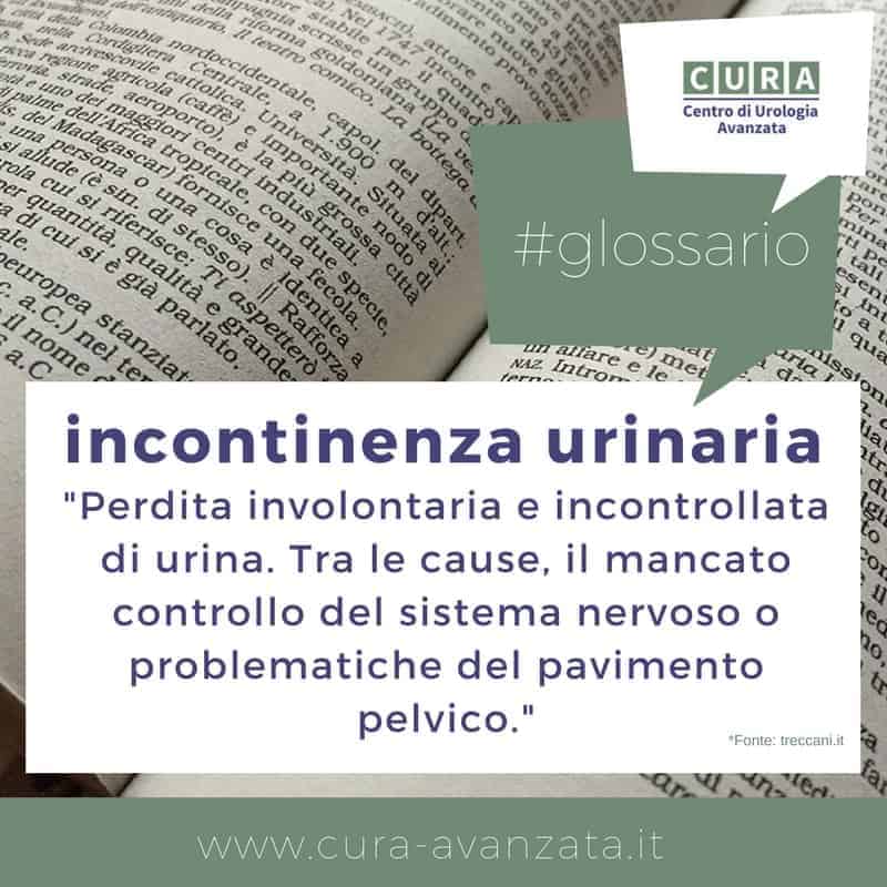 incontinenza urinaria