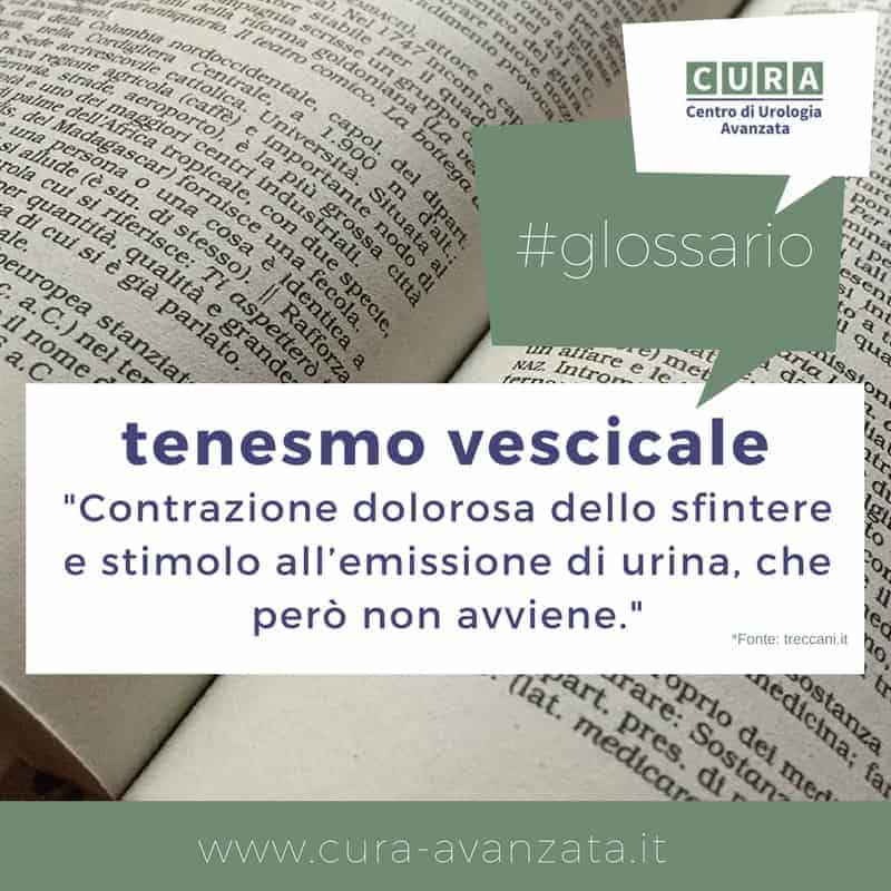 tenesmo vescicale